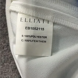 Elliatt | Harley‎ Dress In Ivory With Feathers Size XS thumbnail 16