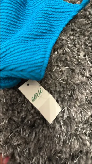 Aerie Teal Bikini Top thumbnail 2