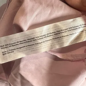 Venus light pink satin mock neck peplum top size 4 thumbnail 7