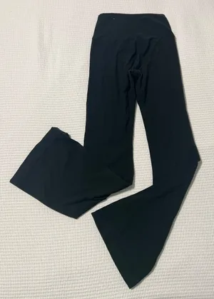 Aerie Black Yoga Pants High-Waisted thumbnail 1