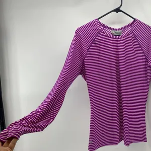ATHLETA Gardenia Grove Fitted Long Sleeve Top pink athletic exercise workout thumbnail 6