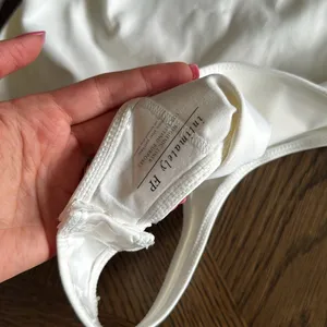 Free People Tongue Tied Mesh Sleeve Tie Shoulder Bodysuit, Ivory, Medium, $68 thumbnail 7