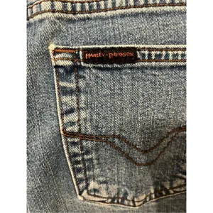 ‎Harley Davidson Straight Leg Jeans Blue Size 10P thumbnail 6