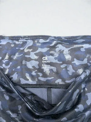 GAP Navy &‎ Dark Blue Camo Leggings thumbnail 4