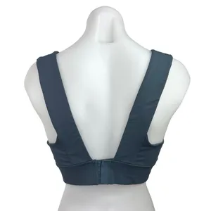 Lululemon Women's Blue Sleeveless Scoop Neck Wide Strap Activewear Sports Top M thumbnail 2