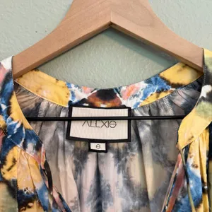 new revolve alexis kasi puff sleeve mini dress size small thumbnail 4