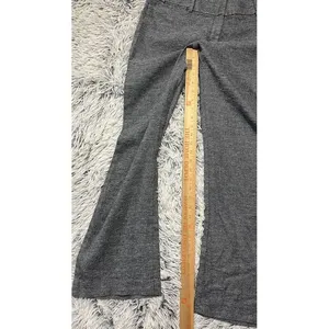 LOFT Womens‎ Trouser Textured Pants Size 10P Gray thumbnail 8