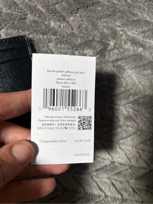Kate Spade kenzie patent saffiano card holder wallet thumbnail 6