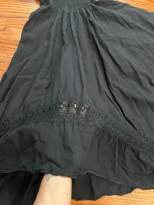Black halter dress thumbnail 2