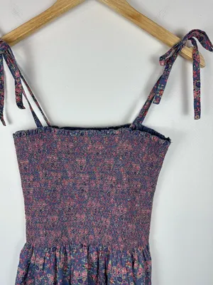 Loveshackfancy Caressa Tiered Floral Cottage‎ Farm Maxi Dress Women’s Sz Xs thumbnail 5