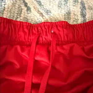 Nike Womens Tempo Running Shorts Red | White | Black Size Small thumbnail 6