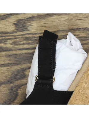 NWT Clarks Nerisa Grace Wedge Cork Sandal 26187243 Black Nubuck 8.5M thumbnail 15