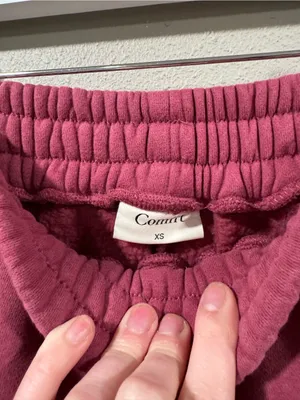 Comfrt Minimalist Sweatpants Berry thumbnail 4