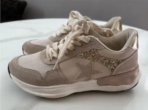 Vintage havana nud Glitter star tang run women’s sneakers thumbnail 1