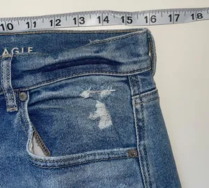 Light Wash Ripped Highest Rise 90’s Boyfriend Jeans thumbnail 8