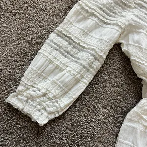 A Collective Story Maxi Dress White Lace Button Front Tassels Boho Medium thumbnail 4