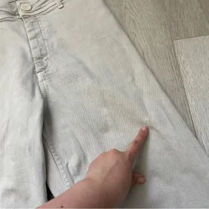 Zara Wide-Leg Pants marine straight womens Gray (size 6) minimalist chic casual thumbnail 7