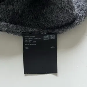 Uniqlo 100% Wool Knit Oversized Long Cardigan Charcoal Gray Sz Small Cabin Core thumbnail 7