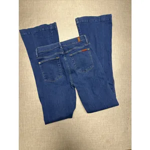Seven7 Seven For‎ All Women's Blue High Rise Bootcut Flare Denim Jeans Pants Sz 28 thumbnail 8