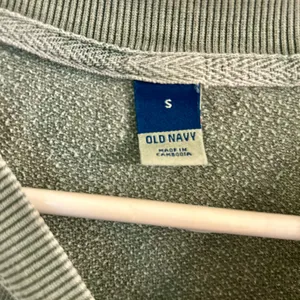 Old Navy Sage Oversized Crewneck Sweater Size Small thumbnail 2