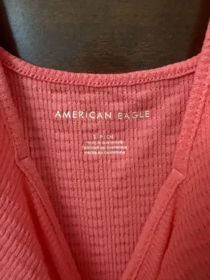 American Eagle Pink tank top thumbnail 3
