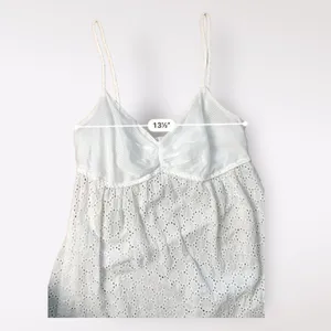 American Vintage White Eyelet Lace Sweetheart Neck Tank Top‎ Size S thumbnail 6
