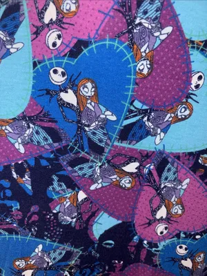 LuLaRoe Disney "The Nightmare Before Christmas" Irma Tunic, Medium thumbnail 2