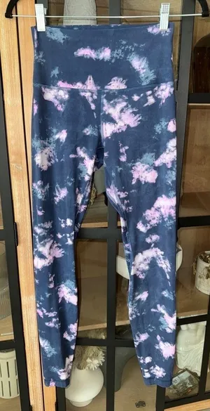 Lululemon Align Leggings High Rise Pants 28" Circulate Tie Dye Mineral navy thumbnail 1