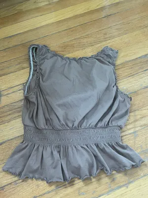 American Eagle peplum top size small thumbnail 2