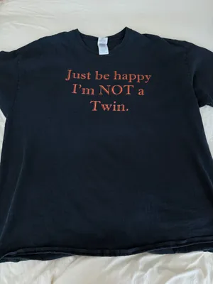 Gildan Vintage corny twin t shirt thumbnail 2