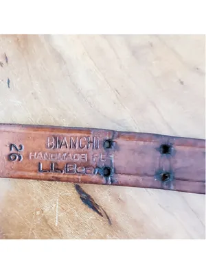Vintage LL Bean by Bianchi Rifle Sling Style Belt 26 thumbnail 3