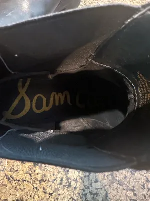 Sam Edelman Black Leather Booties thumbnail 3