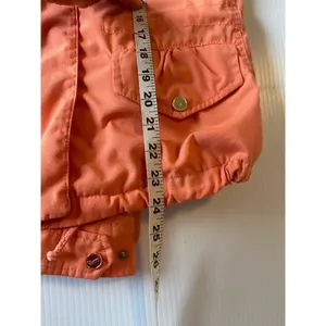 Coogi Jacket Womens Size M Orange‎ Studded Hood Casual Full Zip Australia Cotton thumbnail 16