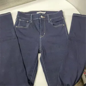 Levi's Women's 720 High Rise Super Skinny Jeans Size 26 Dark Blue thumbnail 8