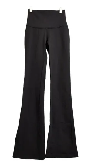 Lululemon Black Groove Nulu High-Waisted Flared Yoga Activewear Pants Size 2 thumbnail 1