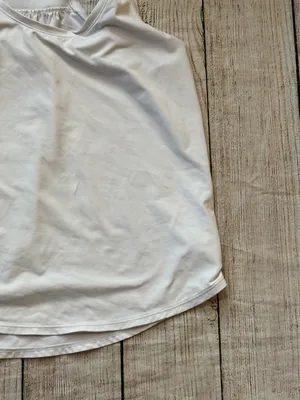 Southern Tide Tank Top Size Medium Malia Racerback Womens Classic White thumbnail 4