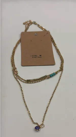New Fashion Unique Charming Tone Neckles gold color thumbnail 2