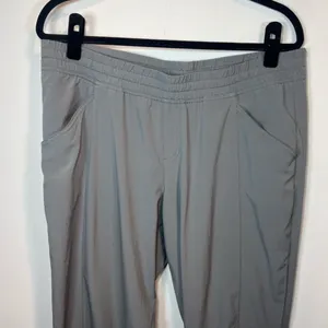 The North Face Pants Gray Pull On Drawstring Pockets Straight Leg Gorpcore Sz 16 thumbnail 2