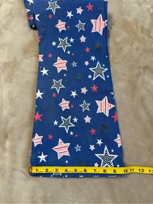 Ranch Dress’n Fallin Taylor Blue Star-Print Jeans Size 28 thumbnail 7