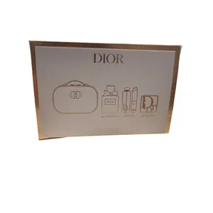 DIOR Limited Edition Holiday 2025 Cosmetic Pouch in Gold Shimmer, New in Box thumbnail 13