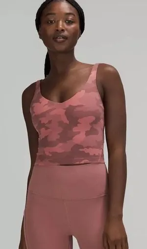 Lululemon Align Tank Size 4 Pink Camo thumbnail 1