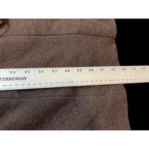 Covington Chocolate Brown Wool Toggle Closure Peacoat L (14-16) thumbnail 10