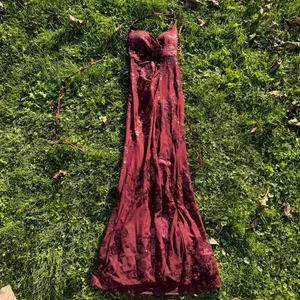 Xtraordinary Women's Burgundy and Red Dress thumbnail 3