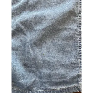 Carriage Court Sport Blue Jean denim vest with‎ embroidered flowers floral thumbnail 5