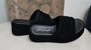 Free People Almost Paradise Platform Blk/Noir 3 Size 38 EU 8 66684663 thumbnail 7