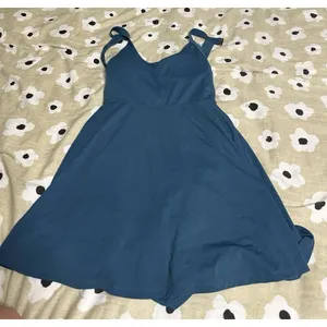 athletic blue dress thumbnail 5