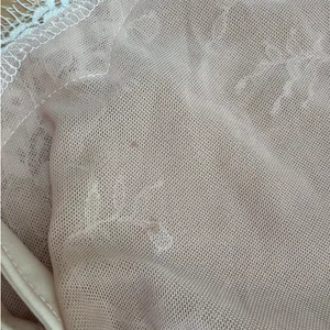 Innovare Denim Maxi Dress Lace Cadwalader Size S Nude Blush thumbnail 6