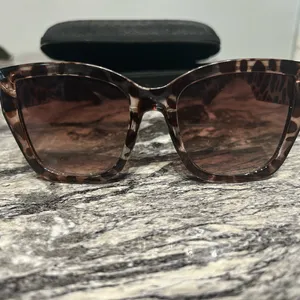 Leopard Print Sunglasses Brown thumbnail 3