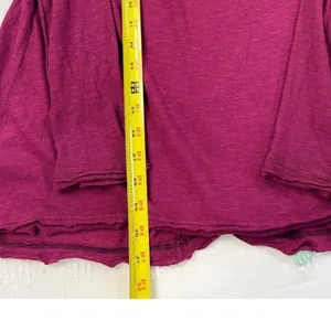 We The Free Flowy Tunic‎ Top XS Long Sleeve V Neck Casual thumbnail 3