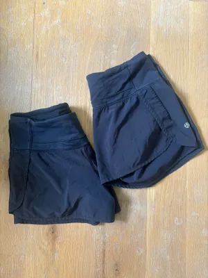 Lululemon Speed Up Shorts 4” Black  thumbnail 5